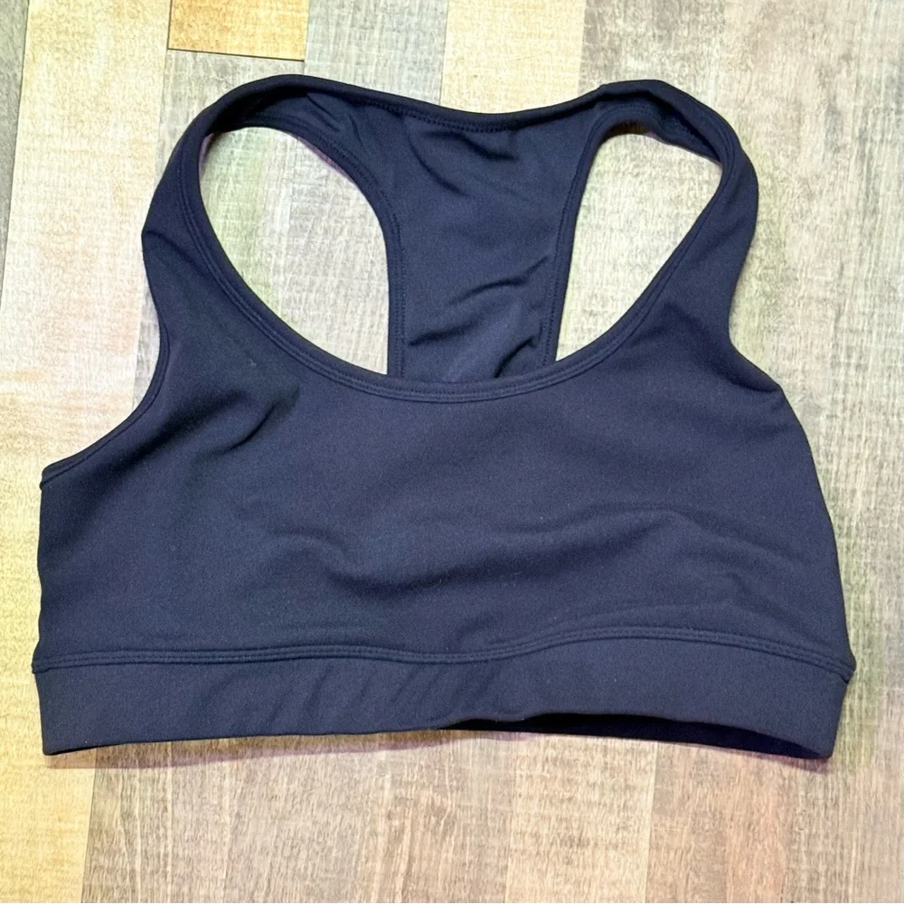 GapFit PowerMove T-Back Sports Bra – Medium – True Black - Picture 1 of 4